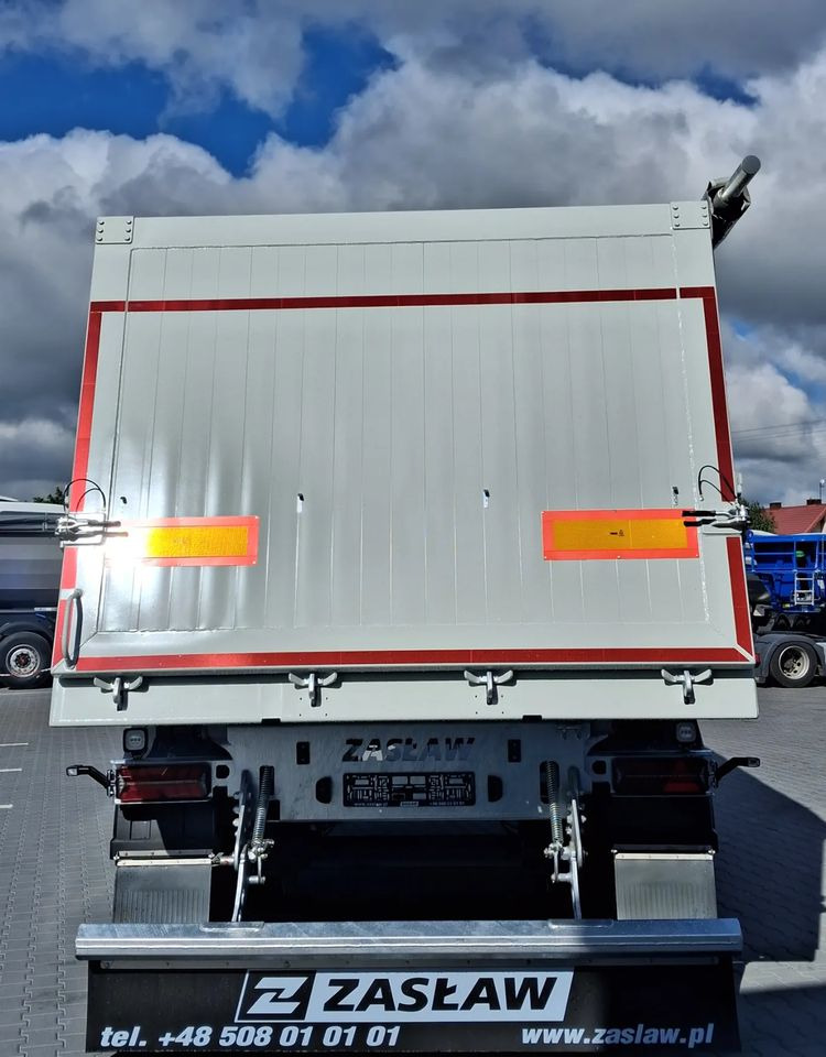 New Tipper semi-trailer Zaslaw Aluminiowa skrzynia 28-33m3: picture 9