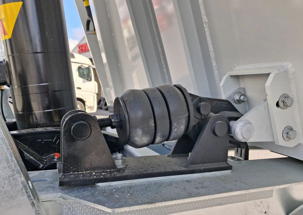 New Tipper semi-trailer Zaslaw Aluminiowa skrzynia 28-33m3: picture 5