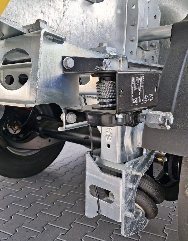 New Tipper semi-trailer Zaslaw Aluminiowa skrzynia 28-33m3: picture 7