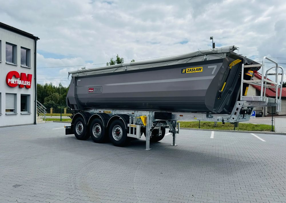 Zaslaw NOWY MODEL, CAŁA HARDOX 500 24/27m3 - Tipper semi-trailer: picture 2 Zaslaw NOWY MODEL, CAŁA HARDOX 500 24/27m3 - Tipper semi-trailer: picture 2