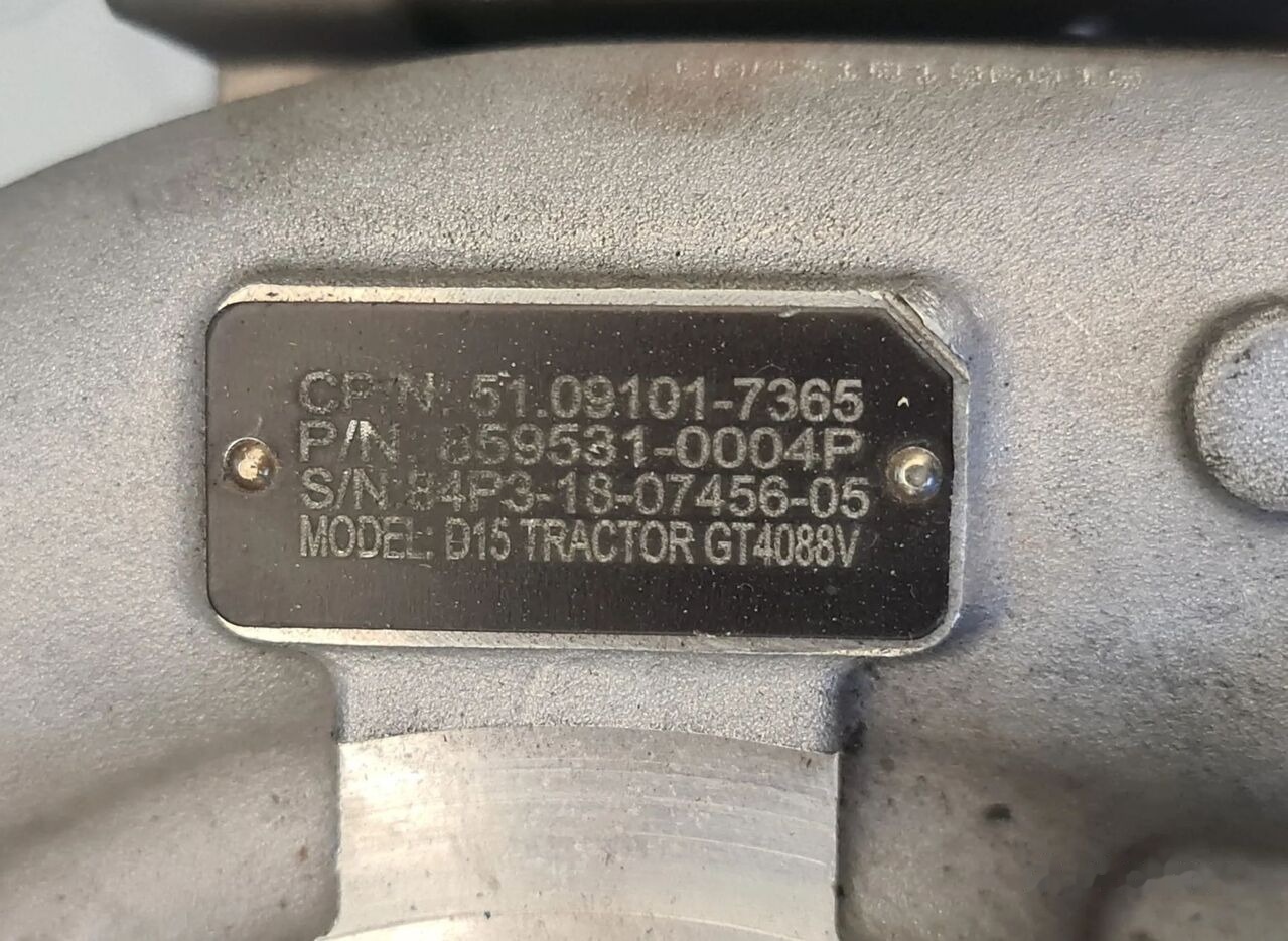 Garrett MAN TGX / TGS truck - Turbo for Truck: picture 5 Garrett MAN TGX / TGS truck - Turbo for Truck: picture 5