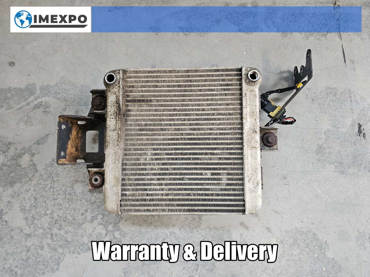 MERCEDES-BENZ ACTROS MP4 / OIL RADIATOR / A9605001601 - Oil cooler: picture 1 MERCEDES-BENZ ACTROS MP4 / OIL RADIATOR / A9605001601 - Oil cooler: picture 1