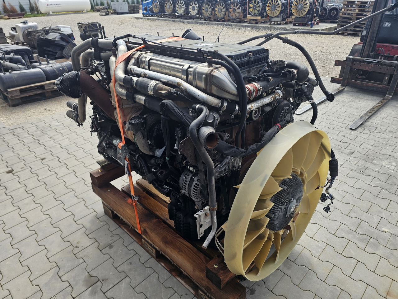 MERCEDES-BENZ ACTROS / OM470LA 6-1-00 / 2014 / COMPLETE ENGINE - Engine: picture 4 MERCEDES-BENZ ACTROS / OM470LA 6-1-00 / 2014 / COMPLETE ENGINE - Engine: picture 4