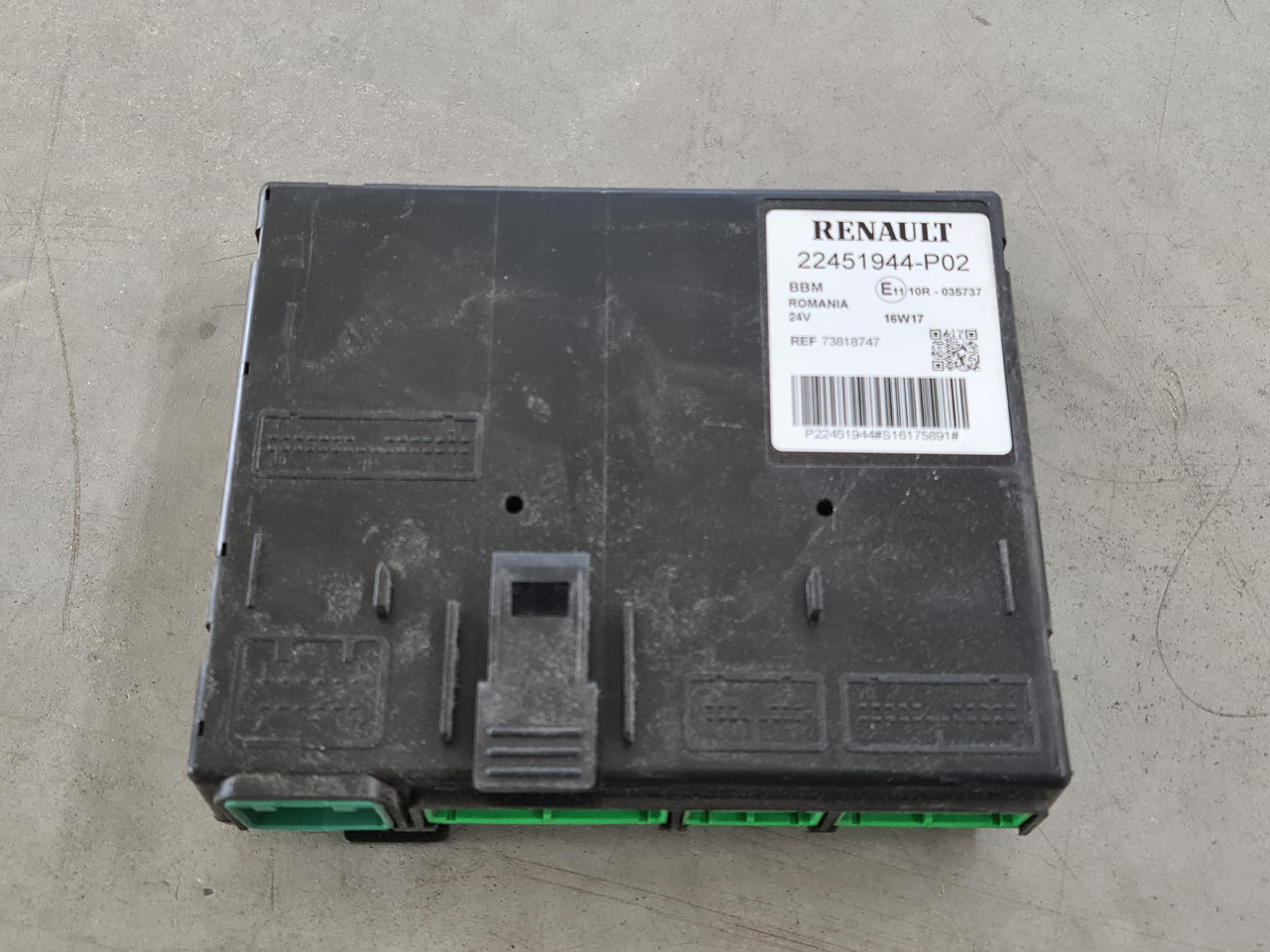 RENAULT RANGE T / BBM CONTROL UNIT / 22451944 P02 - ECU: picture 2 RENAULT RANGE T / BBM CONTROL UNIT / 22451944 P02 - ECU: picture 2