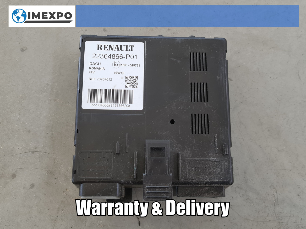 RENAULT RANGE T / DACU CONTROL UNIT / 22364866-P01 - ECU: picture 1 RENAULT RANGE T / DACU CONTROL UNIT / 22364866-P01 - ECU: picture 1