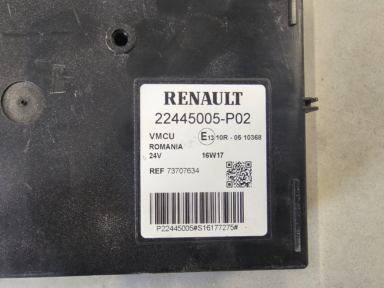 RENAULT RANGE T / VMCU FRC / 22619994 22445005 - ECU: picture 5 RENAULT RANGE T / VMCU FRC / 22619994 22445005 - ECU: picture 5