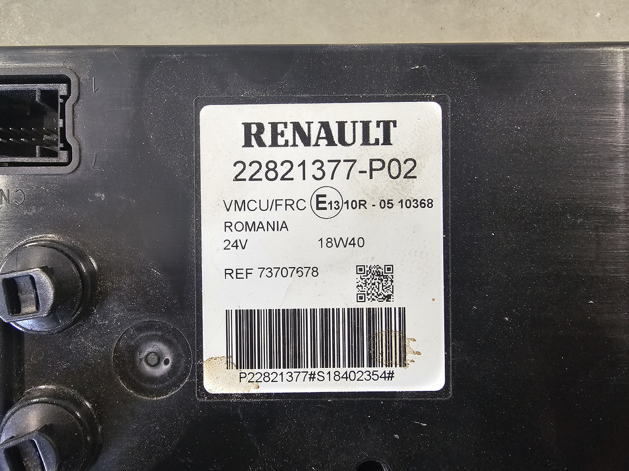 RENAULT RANGE T / VMCU FRC / 22821377 23006079 - ECU: picture 4 RENAULT RANGE T / VMCU FRC / 22821377 23006079 - ECU: picture 4