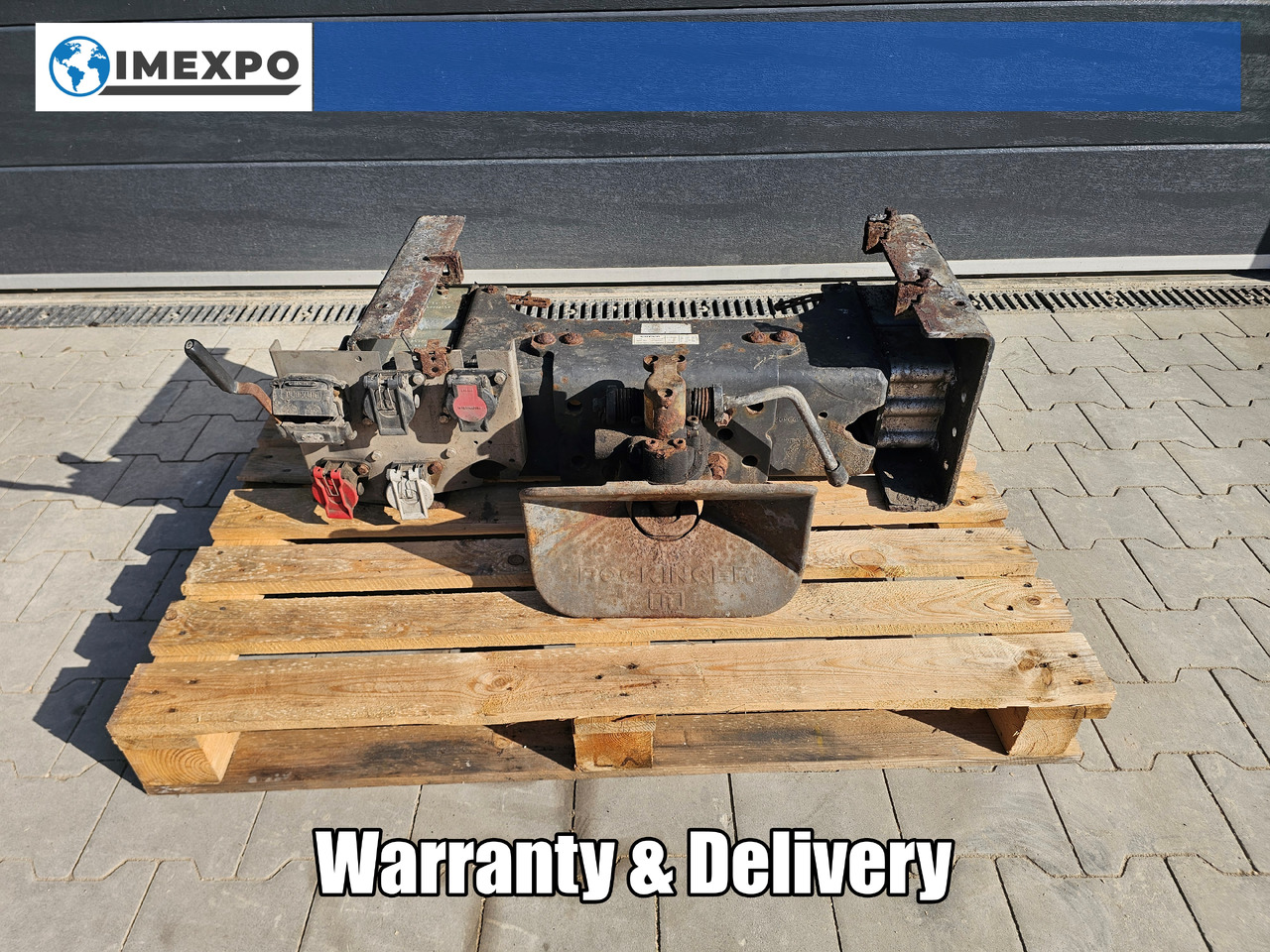 VOLVO FH FM / ROCKINGER TRAILER COUPLING / COMPLETE - Fifth wheel coupling: picture 1 VOLVO FH FM / ROCKINGER TRAILER COUPLING / COMPLETE - Fifth wheel coupling: picture 1