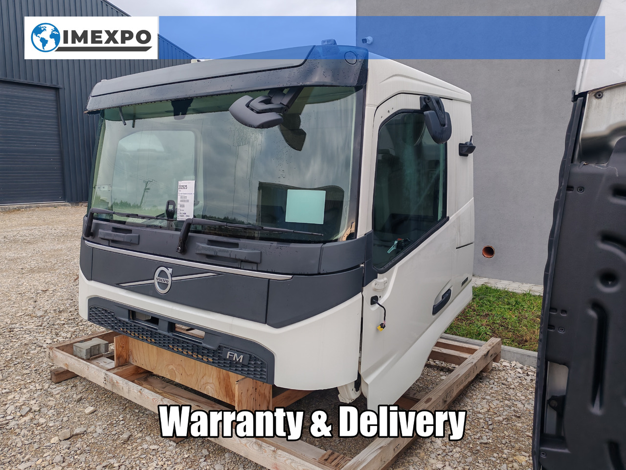 VOLVO FM5 FMX LOW DAY CAB CABINE / COLOR: 91107 / BRAND NEW - Cab: picture 1 VOLVO FM5 FMX LOW DAY CAB CABINE / COLOR: 91107 / BRAND NEW - Cab: picture 1