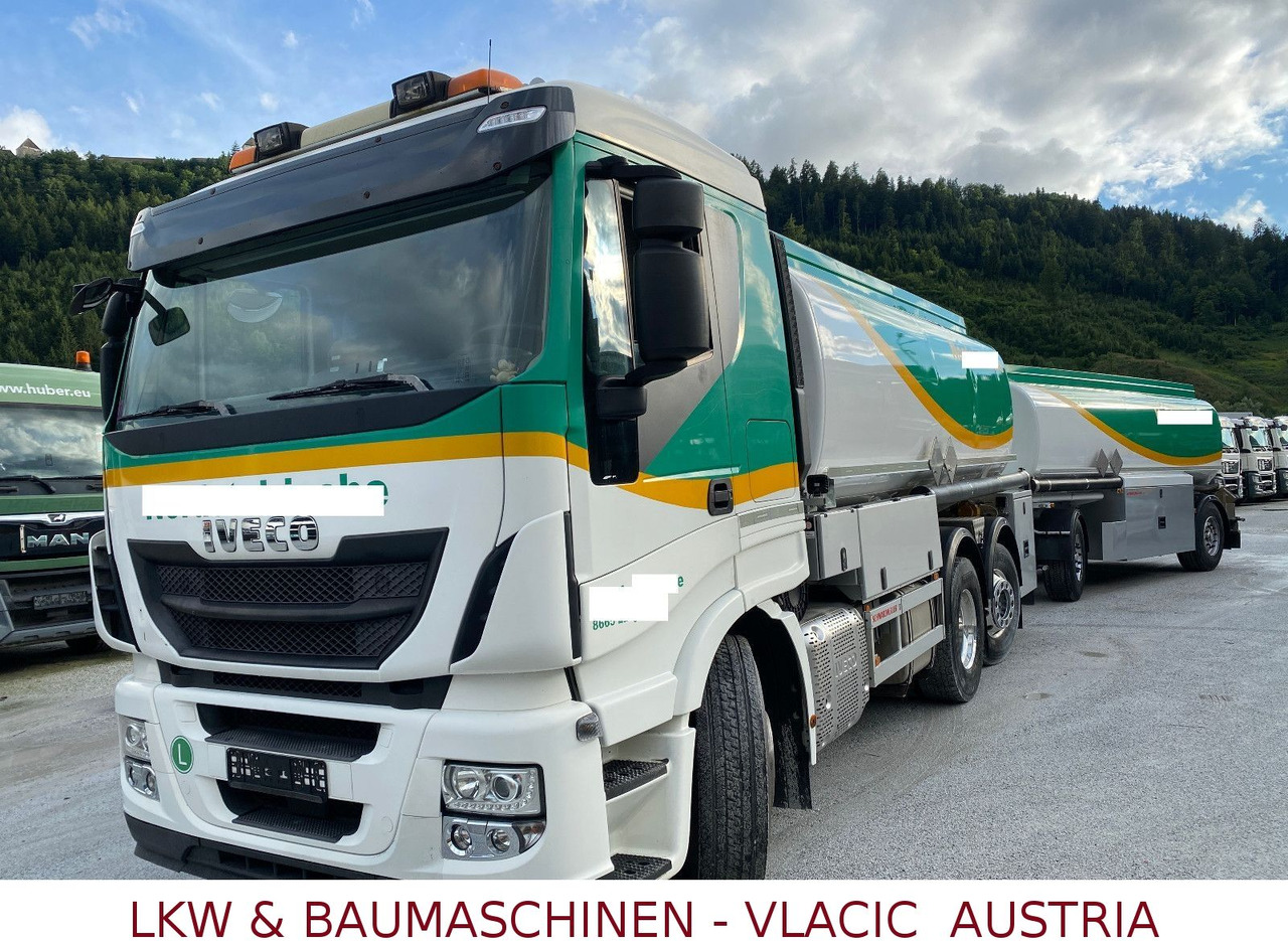 Iveco Stralis 460 Benz/Diesel Schwarzmüller-Kompletzug - Tank truck: picture 1 Iveco Stralis 460 Benz/Diesel Schwarzmüller-Kompletzug - Tank truck: picture 1
