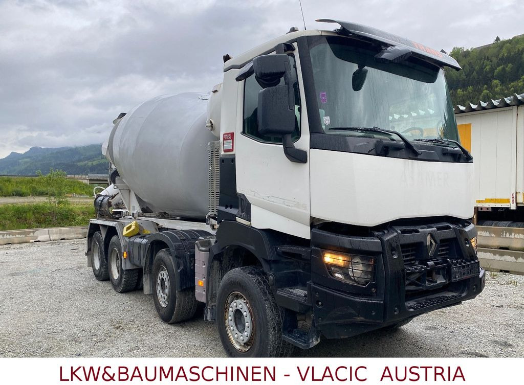 Renault K - HD 8X4 Betonmiscer 9m3 - Concrete mixer truck: picture 2 Renault K - HD 8X4 Betonmiscer 9m3 - Concrete mixer truck: picture 2