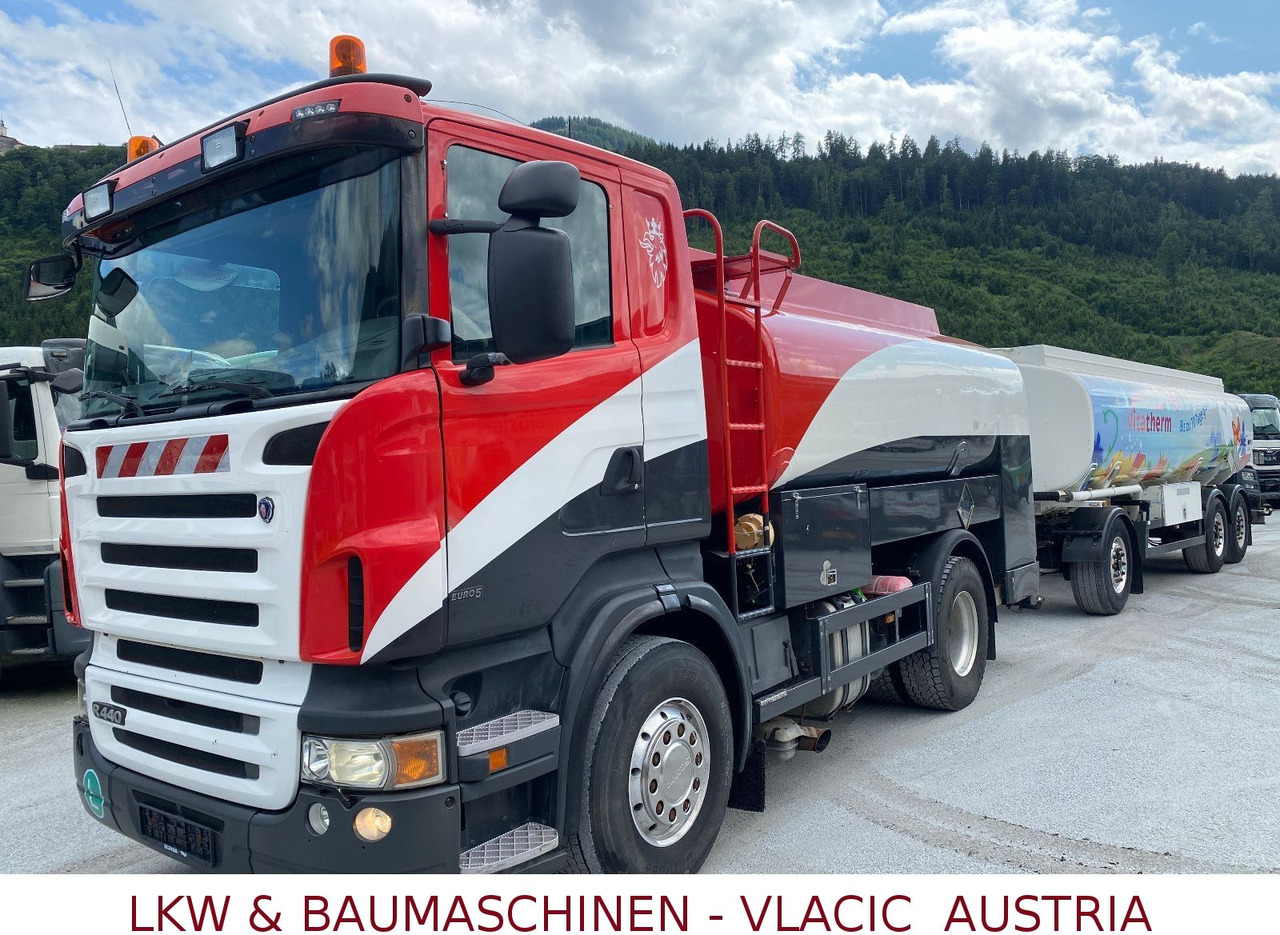 Scania R440 ADR /FL/AT Benzin/Diesel - Tank truck: picture 1 Scania R440 ADR /FL/AT Benzin/Diesel - Tank truck: picture 1