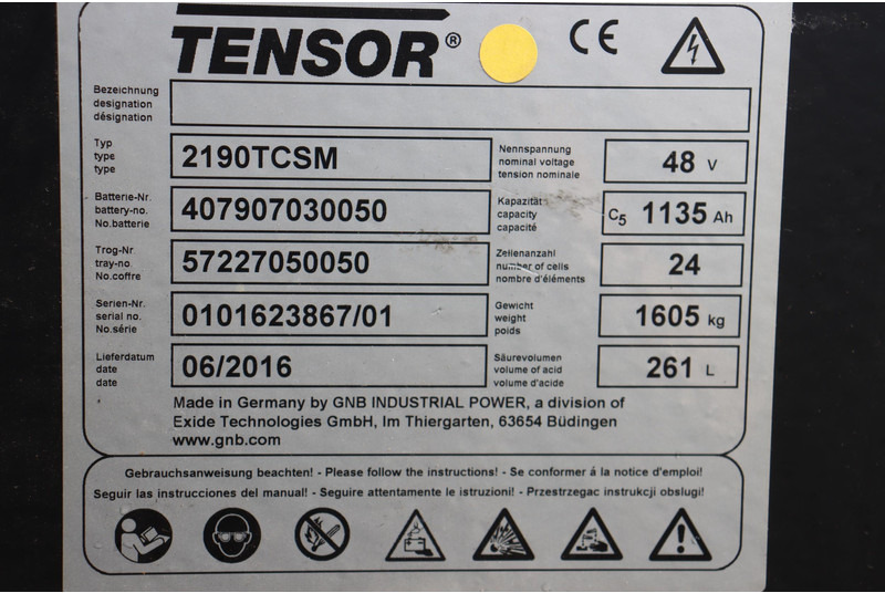 Electric forklift Carer F60HD2: picture 11