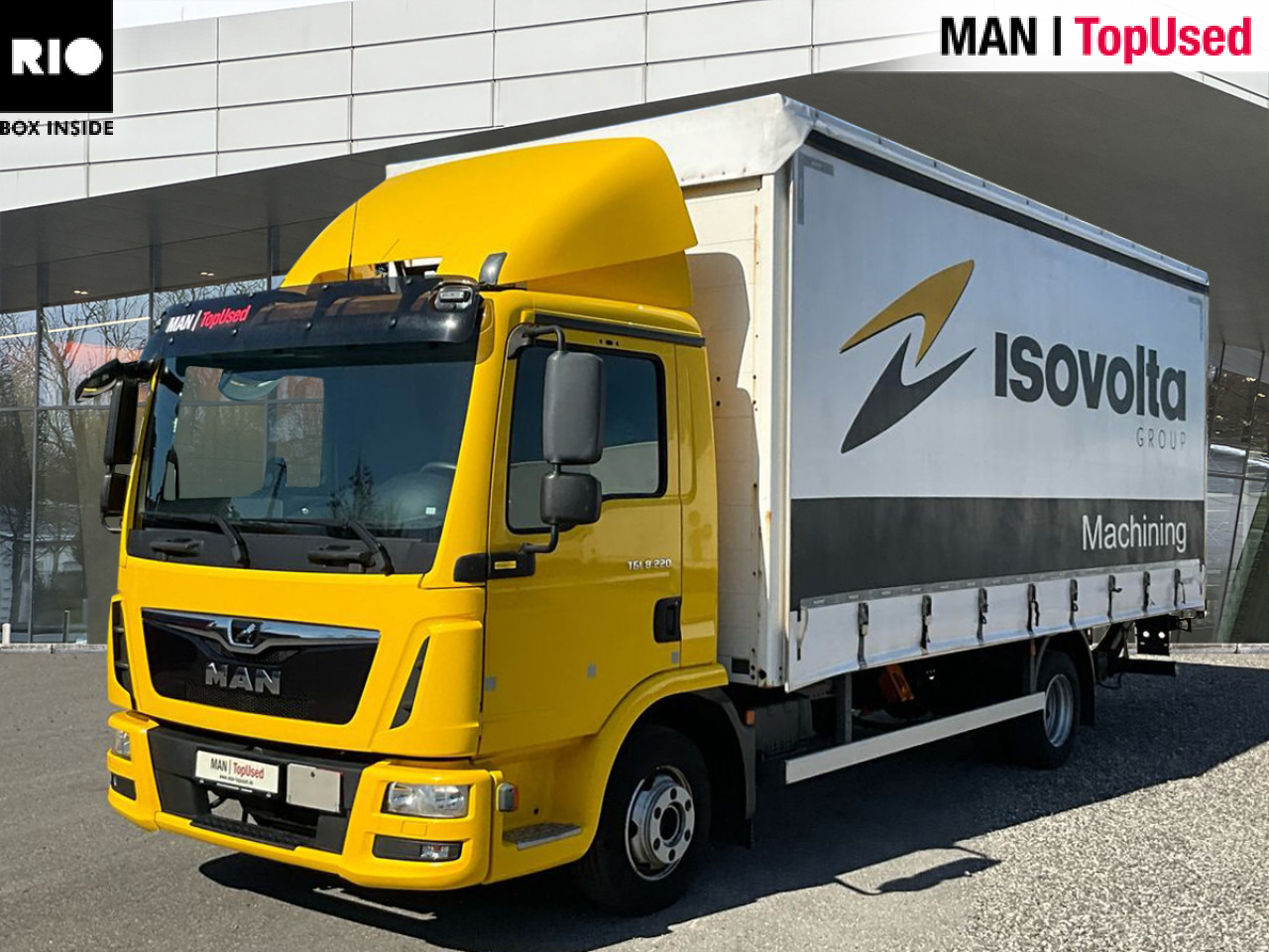 MAN TGL 8.220 4X2 BL Schiebeplane LBW Navi Spoiler - Curtain side van: picture 1 MAN TGL 8.220 4X2 BL Schiebeplane LBW Navi Spoiler - Curtain side van: picture 1