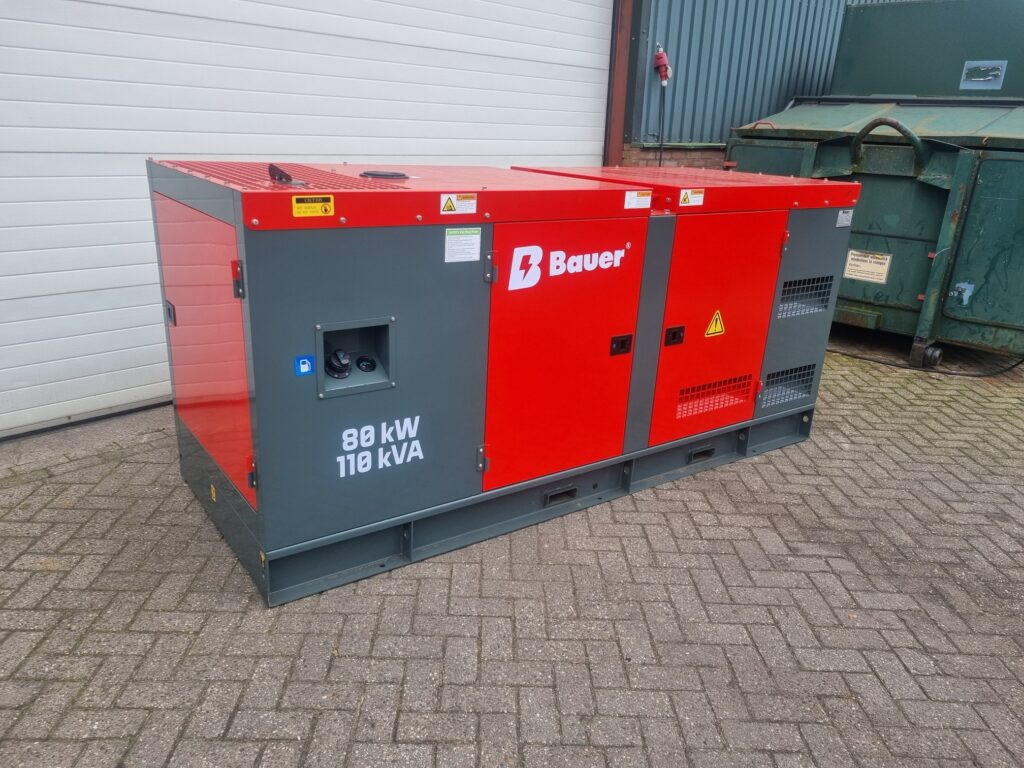 BAUER GFS-80 kW diesel generator - Generator set: picture 1 BAUER GFS-80 kW diesel generator - Generator set: picture 1