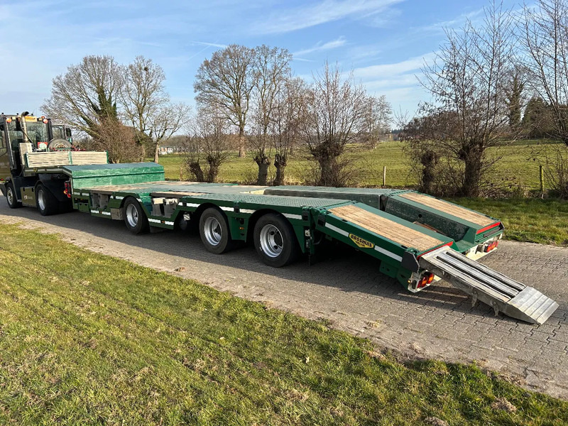 Broshuis 3ABSD-48/1 | HYDRO STEERING | SLANTING REAR | ALU RAMPS | - Low loader semi-trailer: picture 4 Broshuis 3ABSD-48/1 | HYDRO STEERING | SLANTING REAR | ALU RAMPS | - Low loader semi-trailer: picture 4