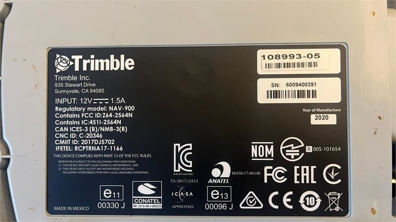Trimble GFX 750 skærm og Nav 900 antenne - Agricultural machinery: picture 5 Trimble GFX 750 skærm og Nav 900 antenne - Agricultural machinery: picture 5