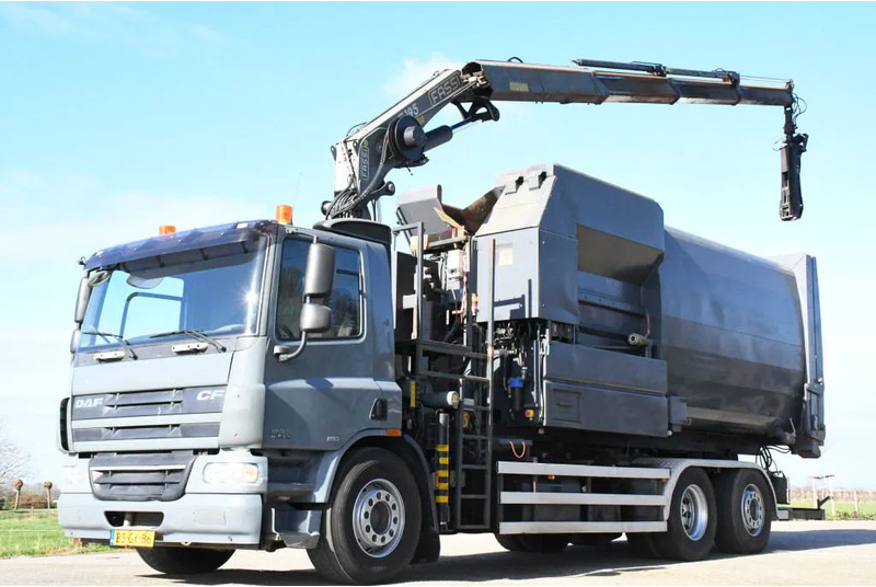 DAF CF75/310 FAN !!KRAAN/HAAK!!PERSCONTAINER!!HIGH PRESURRE CLEANING!!HOGEDRUK REINIGING!!HOCH DRUCK WASHEN SYSTEM!!REINIGING!GEJO B - Hook lift truck, Crane truck: picture 5 DAF CF75/310 FAN !!KRAAN/HAAK!!PERSCONTAINER!!HIGH PRESURRE CLEANING!!HOGEDRUK REINIGING!!HOCH DRUCK WASHEN SYSTEM!!REINIGING!GEJO B - Hook lift truck, Crane truck: picture 5