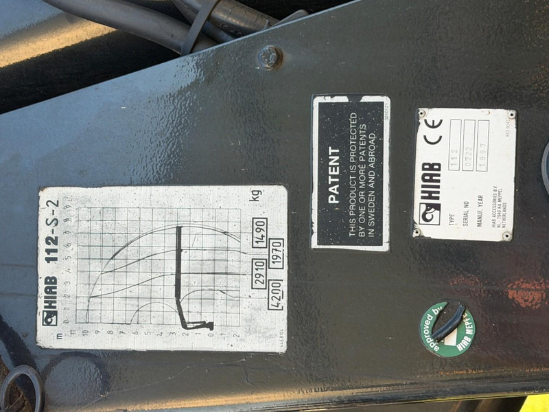 Loader crane for Truck Hiab 112 RADIO REMOTE: picture 8