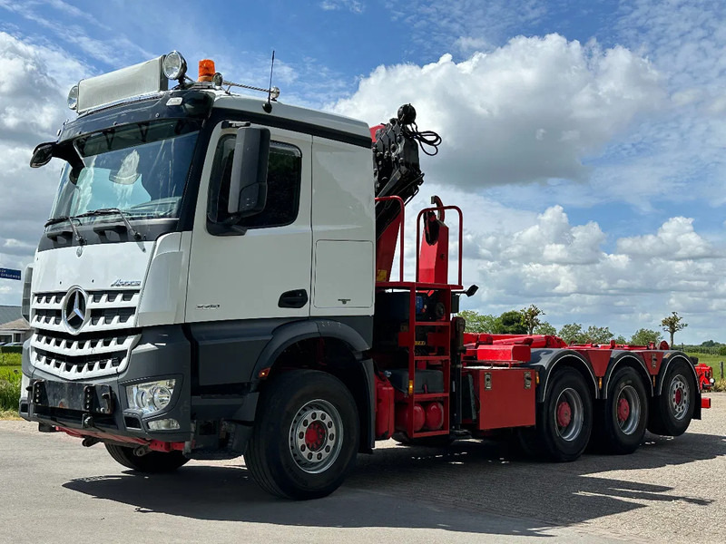 Mercedes-Benz Arocs 3251 8x4 TRIPLE!!26TM KRAAN/HAAK!!EURO6!!TOP! - Hook lift truck, Crane truck: picture 5 Mercedes-Benz Arocs 3251 8x4 TRIPLE!!26TM KRAAN/HAAK!!EURO6!!TOP! - Hook lift truck, Crane truck: picture 5