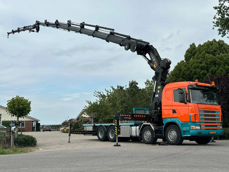 Scania R124-470 8X4!! HIAB70TM/FLY-JIB!!WINCH/LIER!!TOP!! - Crane truck: picture 3 Scania R124-470 8X4!! HIAB70TM/FLY-JIB!!WINCH/LIER!!TOP!! - Crane truck: picture 3