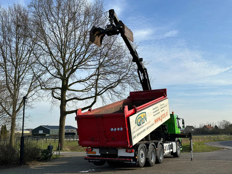 Tipper, Crane truck Volvo FM 430 !!8X4 TRIPLE!! EURO6!! Z-KRAAN!!/KIPPER!!TOP!! ZERO-EMISSE 2029!!: picture 11
