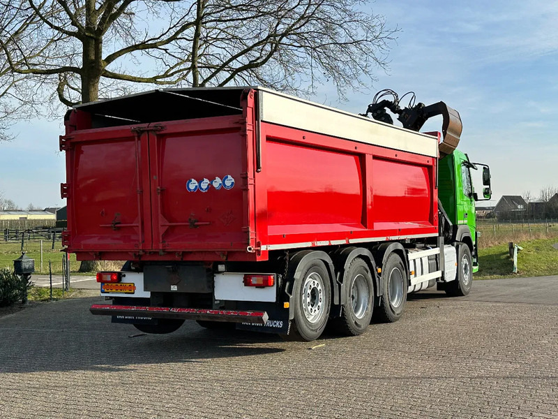 Tipper, Crane truck Volvo FM 430 !!8X4 TRIPLE!! EURO6!! Z-KRAAN!!/KIPPER!!TOP!! ZERO-EMISSE 2029!!: picture 12