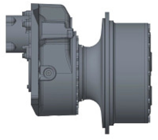 Case 47863726 - 47691756 - Final drive for Construction machinery: picture 3 Case 47863726 - 47691756 - Final drive for Construction machinery: picture 3