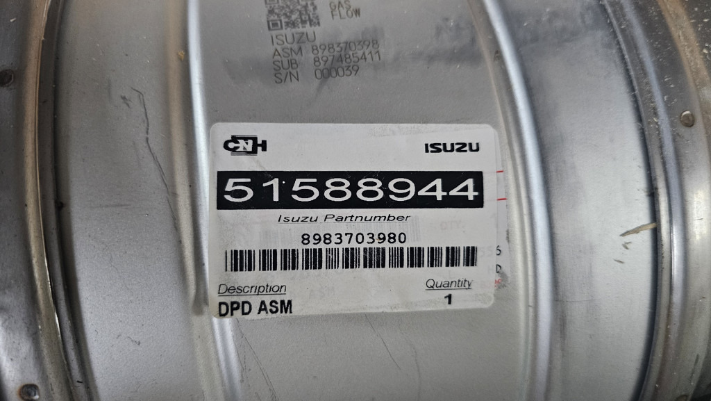 Case 8983703980 - 51588944 - Catalytic converter for Construction machinery: picture 2 Case 8983703980 - 51588944 - Catalytic converter for Construction machinery: picture 2