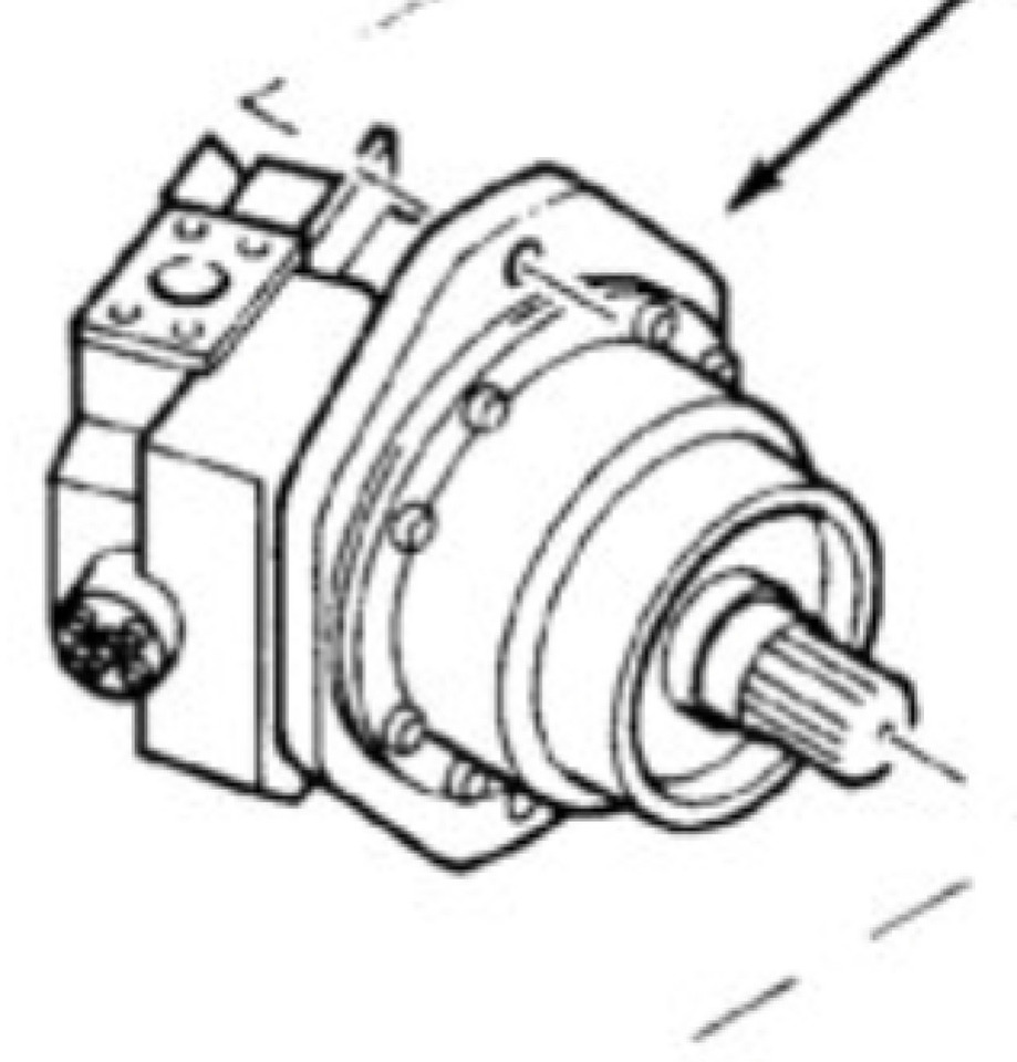 Case D4743730 - Swing motor for Construction machinery: picture 2 Case D4743730 - Swing motor for Construction machinery: picture 2