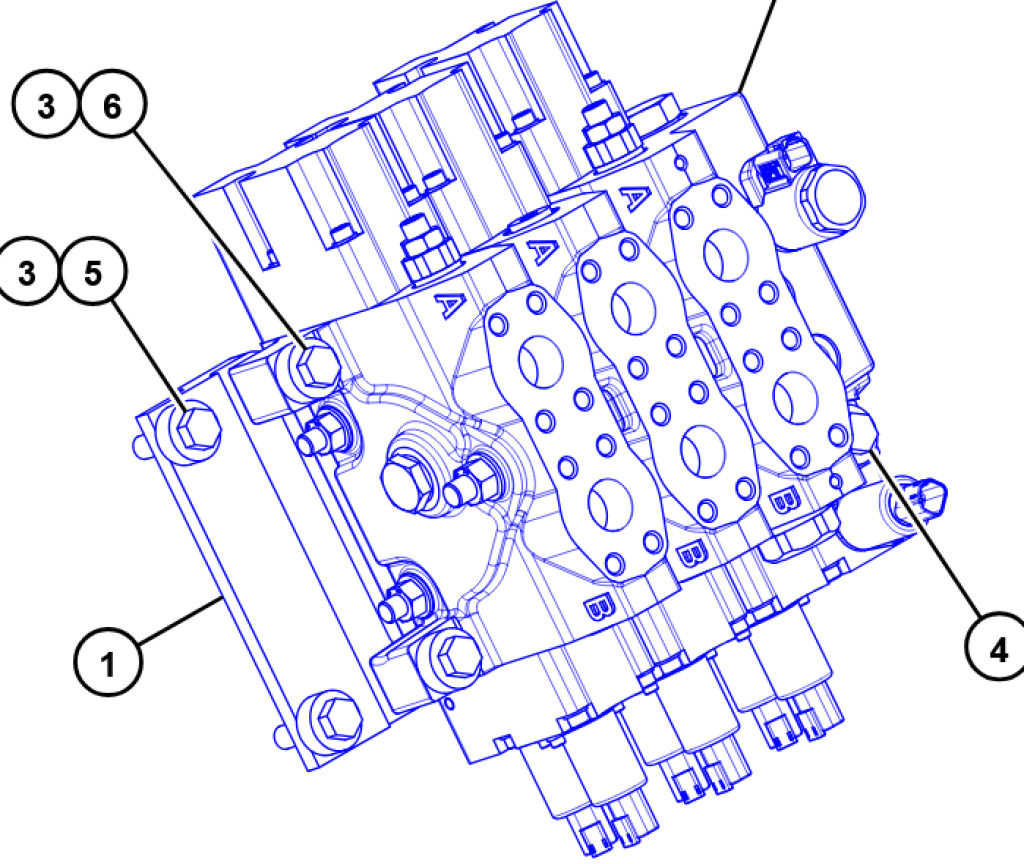 Caterpillar 6031525 - 4604621 - Hydraulic valve for Construction machinery: picture 1 Caterpillar 6031525 - 4604621 - Hydraulic valve for Construction machinery: picture 1