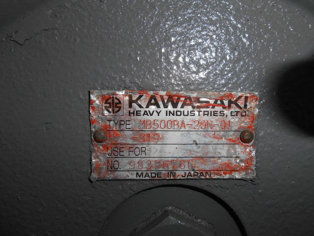 Kawasaki MB500BA-20N-01-315 - 4347893 - Hydraulic motor for Construction machinery: picture 2 Kawasaki MB500BA-20N-01-315 - 4347893 - Hydraulic motor for Construction machinery: picture 2