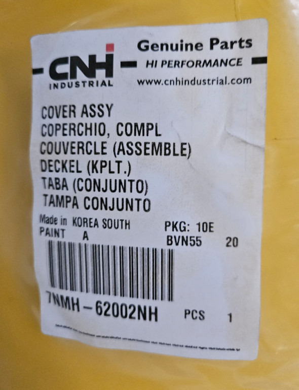 New Holland 7NMH-62002NH - 7NMH-62002 - Body and exterior for Agricultural machinery: picture 5 New Holland 7NMH-62002NH - 7NMH-62002 - Body and exterior for Agricultural machinery: picture 5
