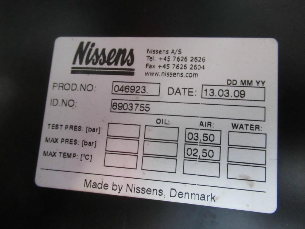 Nissens 6903755 - - Intercooler for Construction machinery: picture 5 Nissens 6903755 - - Intercooler for Construction machinery: picture 5