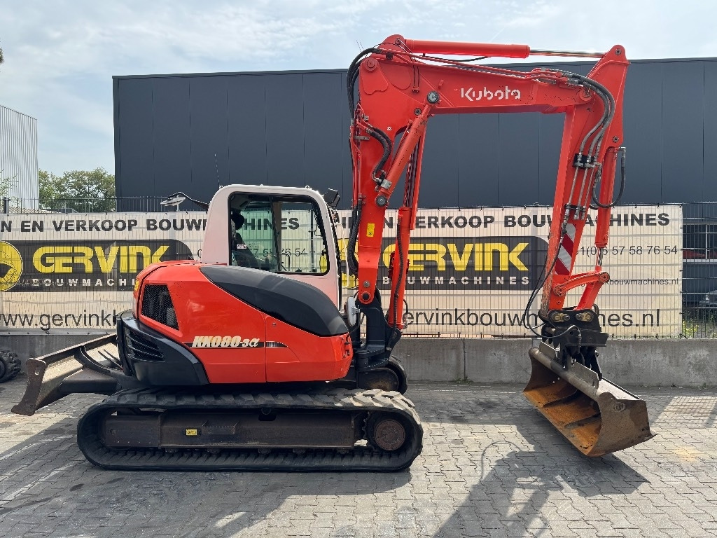 Kubota KX 080-3 A - Mini excavator: picture 1 Kubota KX 080-3 A - Mini excavator: picture 1