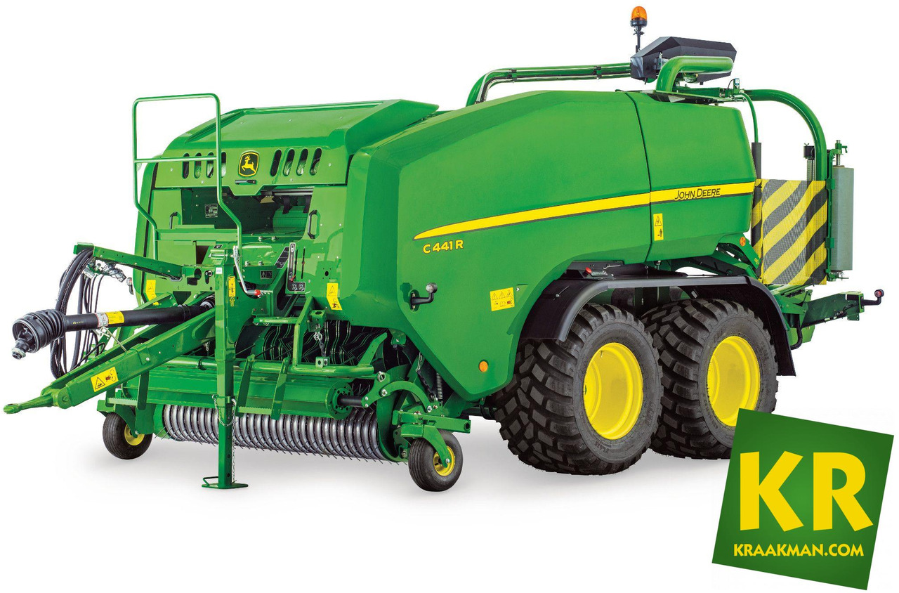 C441R John Deere - Round baler, Bale wrapper: picture 1 C441R John Deere - Round baler, Bale wrapper: picture 1