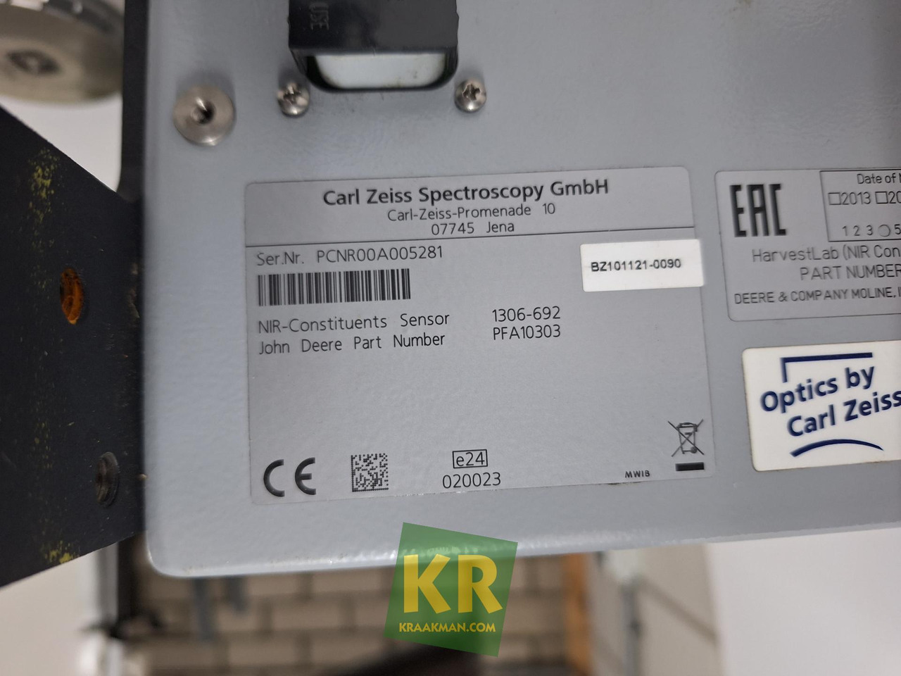 John Deere HarvestLab - Navigation system for Agricultural machinery: picture 2 John Deere HarvestLab - Navigation system for Agricultural machinery: picture 2