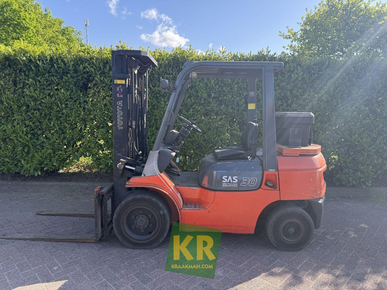 Toyota SAS30 Diesel heftruck - Other machinery: picture 1 Toyota SAS30 Diesel heftruck - Other machinery: picture 1