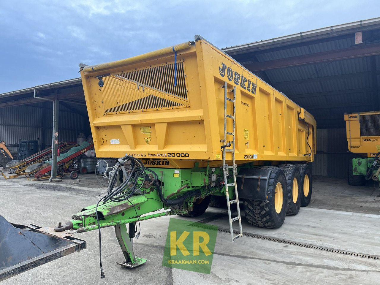 Trans-Space 2000 Joskin - Farm tipping trailer/ Dumper: picture 2 Trans-Space 2000 Joskin - Farm tipping trailer/ Dumper: picture 2