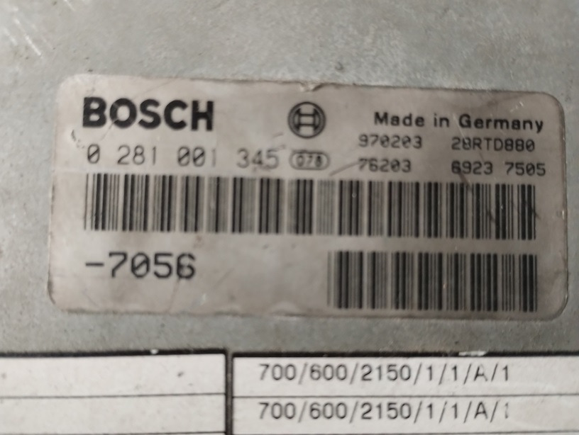STEROWNIK SILNIKA MAN F2000 343 EDC0281001345 7056 51116157056 - ECU: picture 2 STEROWNIK SILNIKA MAN F2000 343 EDC0281001345 7056 51116157056 - ECU: picture 2