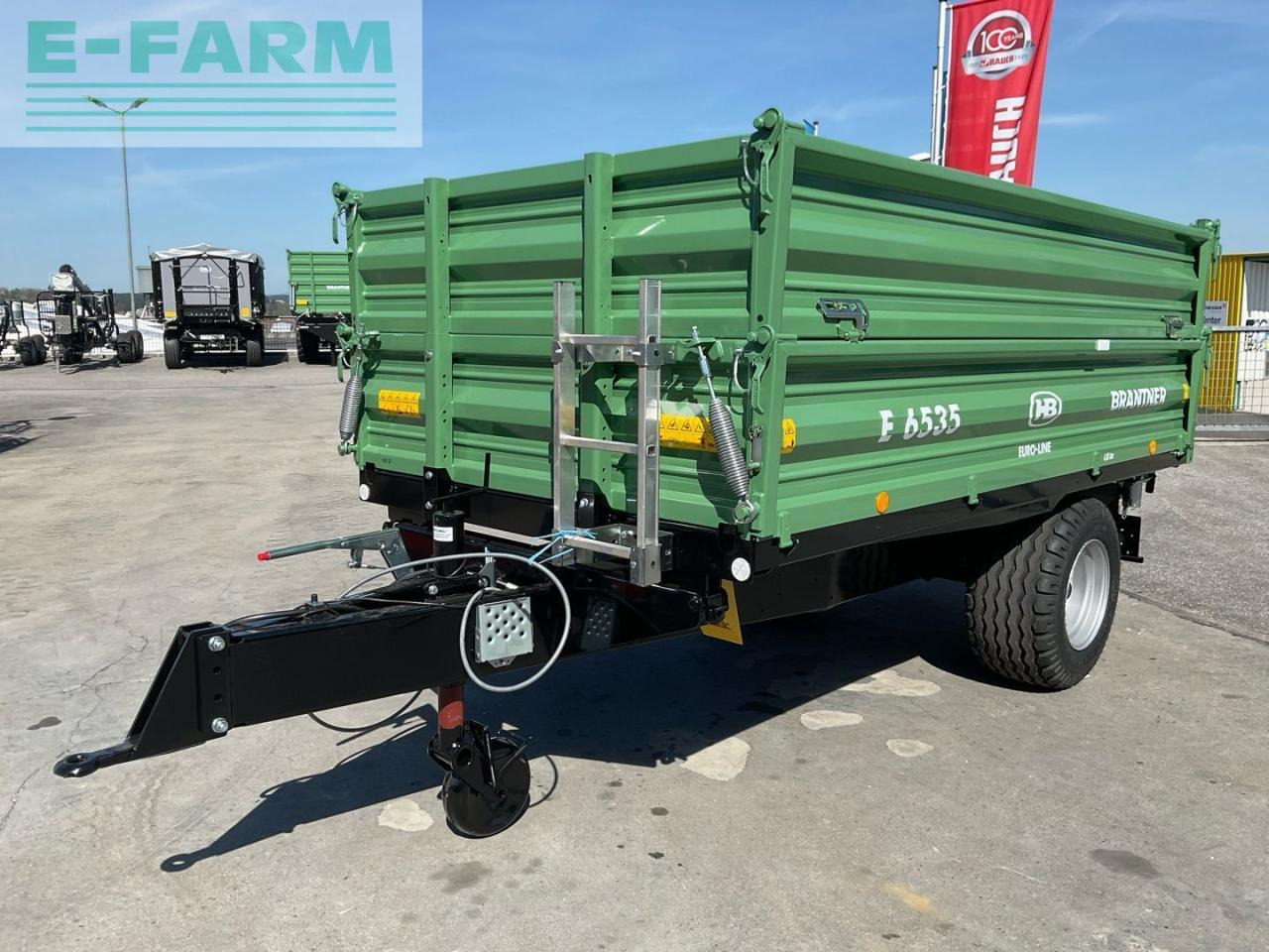 Brantner E 6535 - Farm tipping trailer/ Dumper: picture 1 Brantner E 6535 - Farm tipping trailer/ Dumper: picture 1