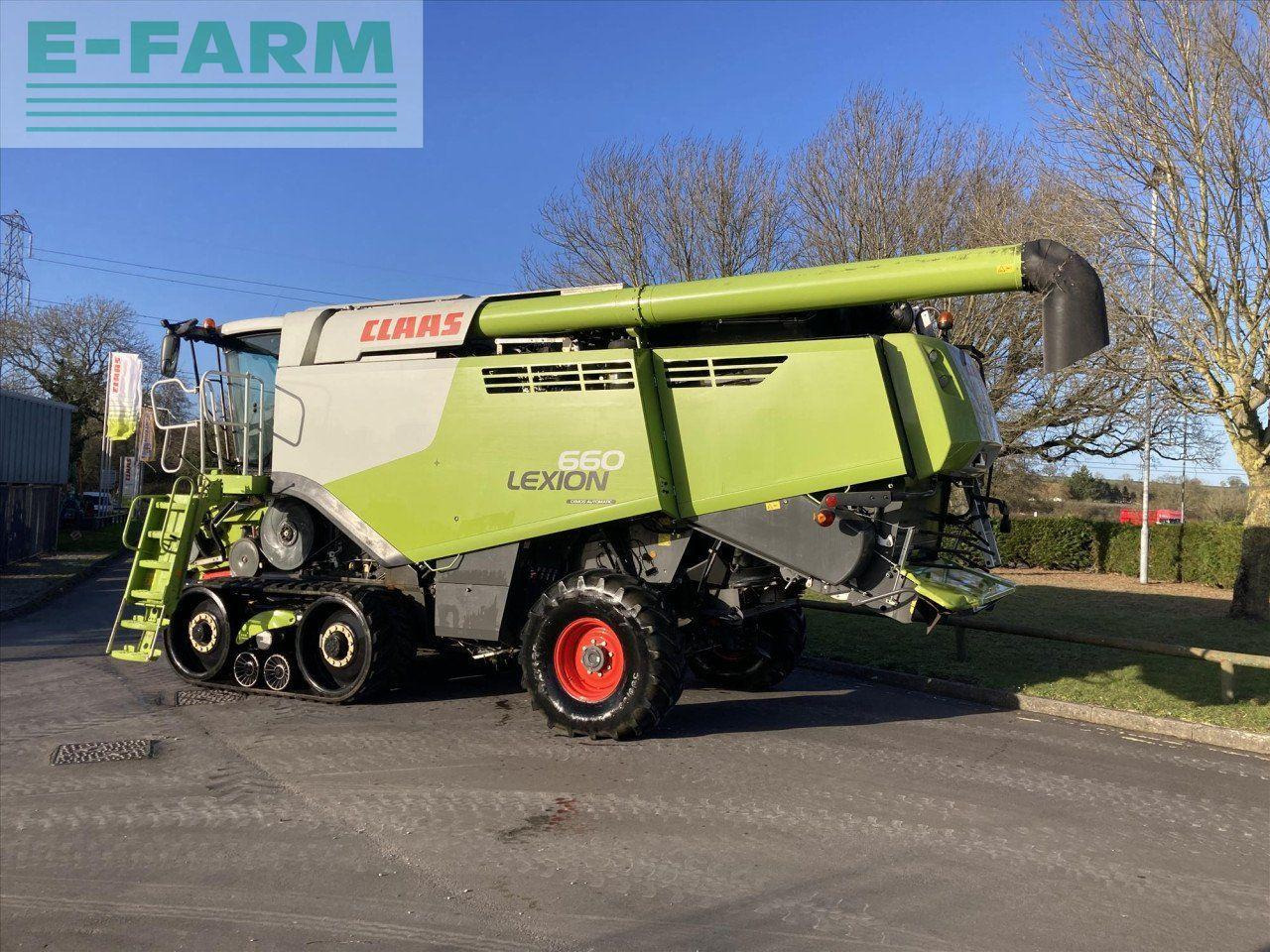 CLAAS LEXION 660TT WITH V770 CUTTERBAR - Combine harvester: picture 3 CLAAS LEXION 660TT WITH V770 CUTTERBAR - Combine harvester: picture 3
