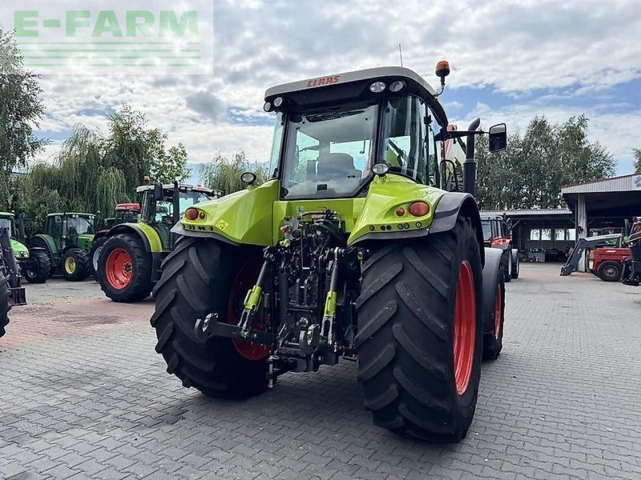 Farm tractor CLAAS arion 640 cis + quicke q65 CIS: picture 6