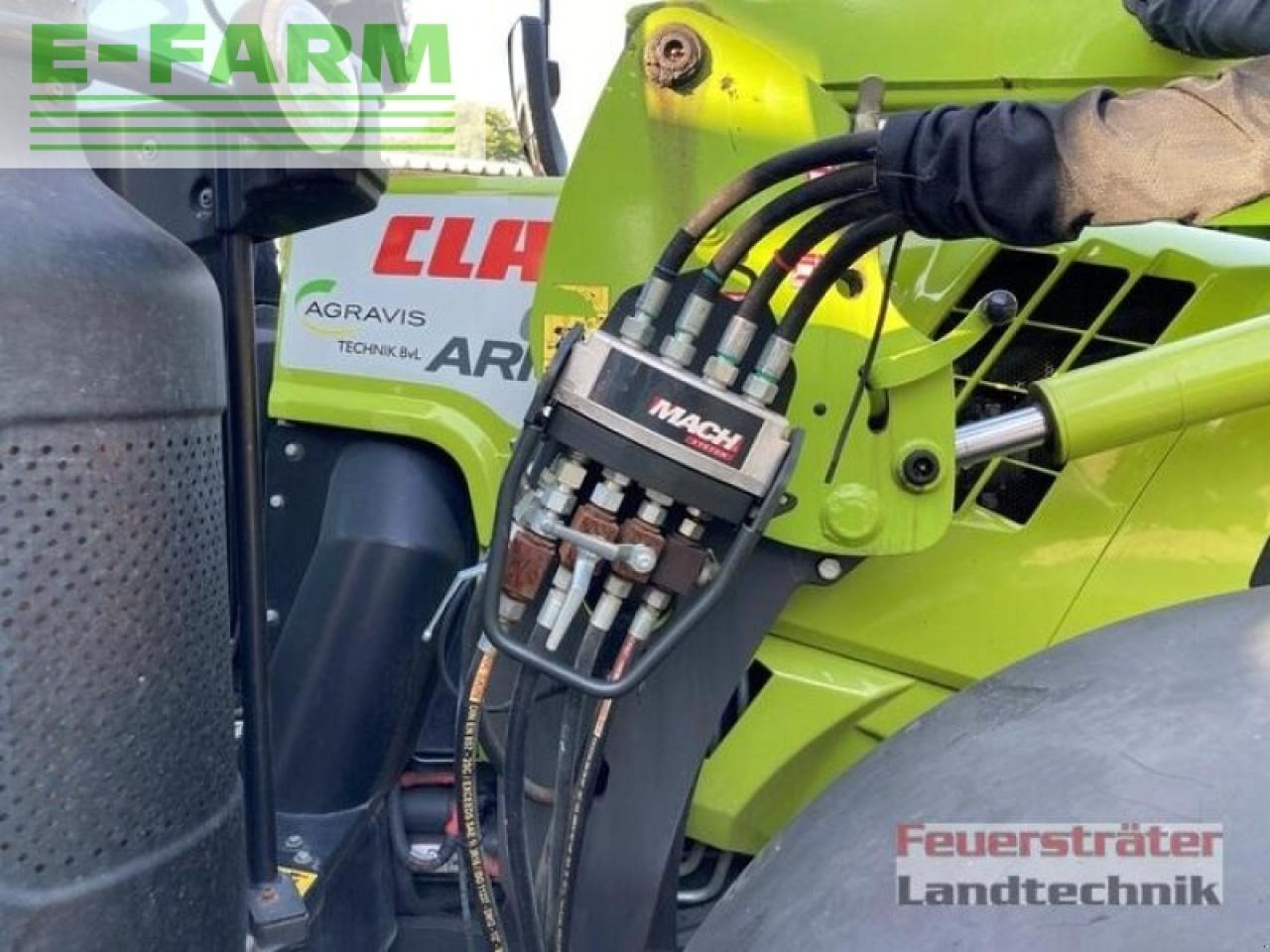 Farm tractor CLAAS arion 660 cmatic cebis CMATIC CEBIS: picture 18