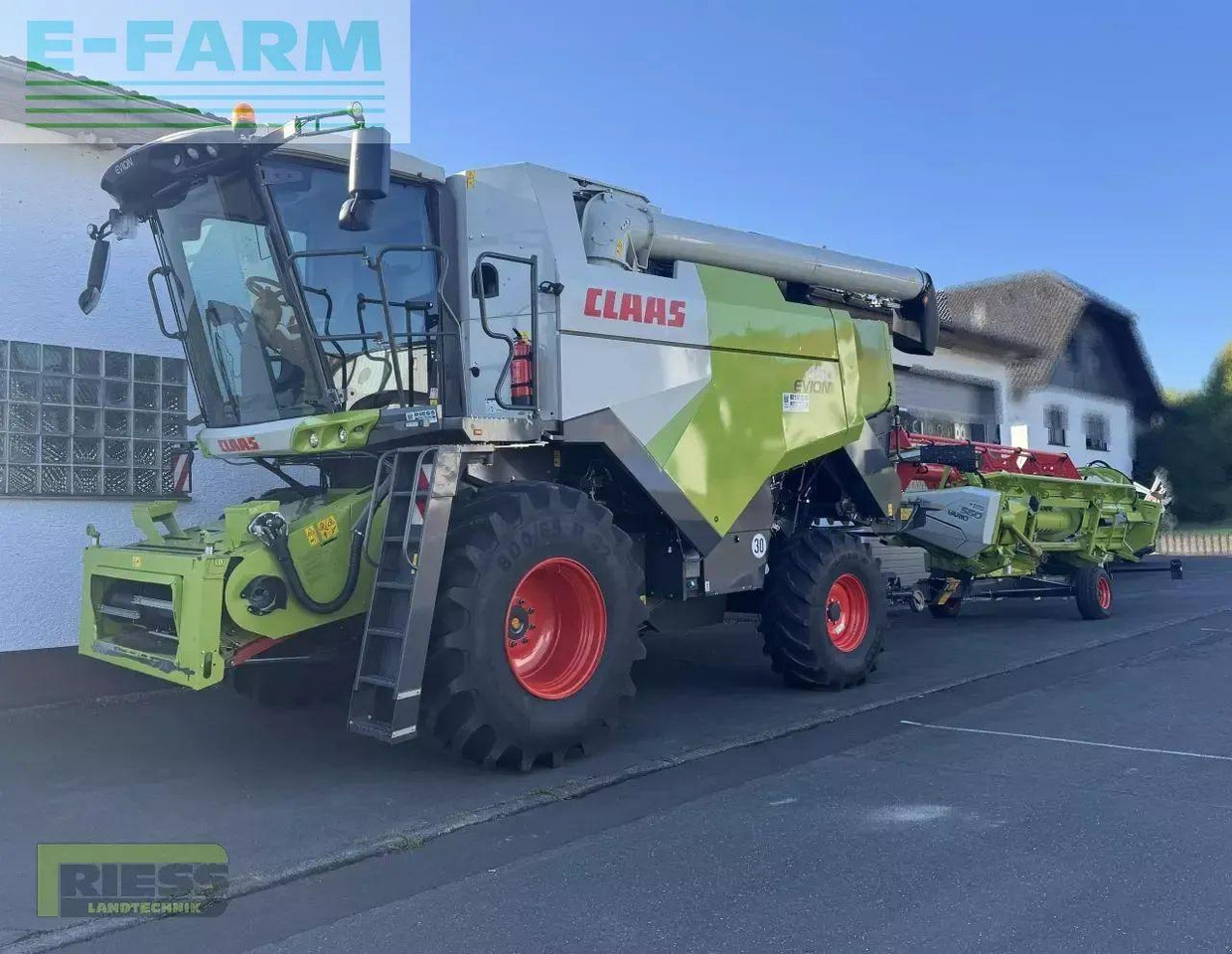Combine harvester CLAAS evion 450 vario 560 classic e5: picture 11 Combine harvester CLAAS evion 450 vario 560 classic e5: picture 11