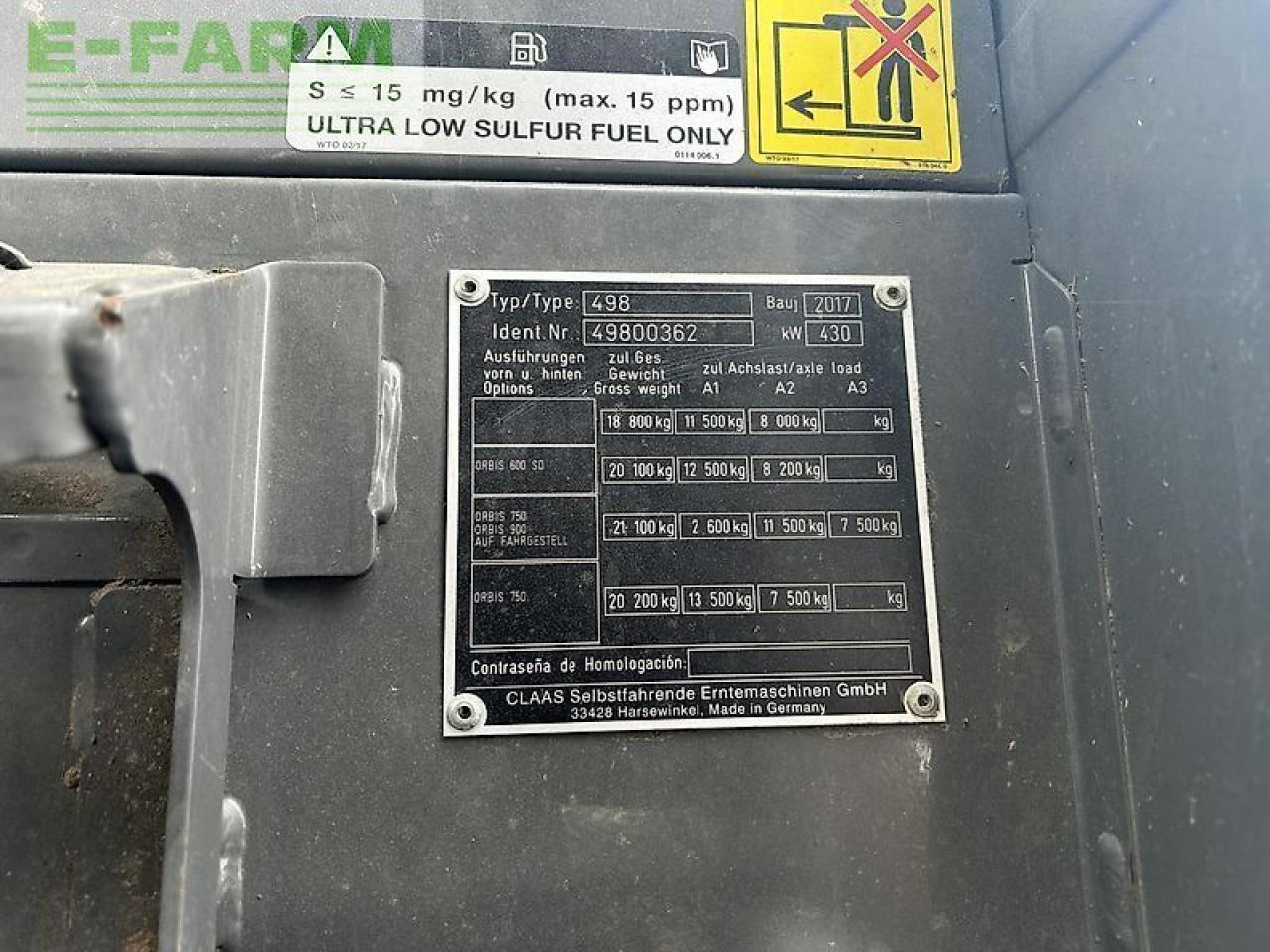 Forage harvester CLAAS jaguar 950: picture 6