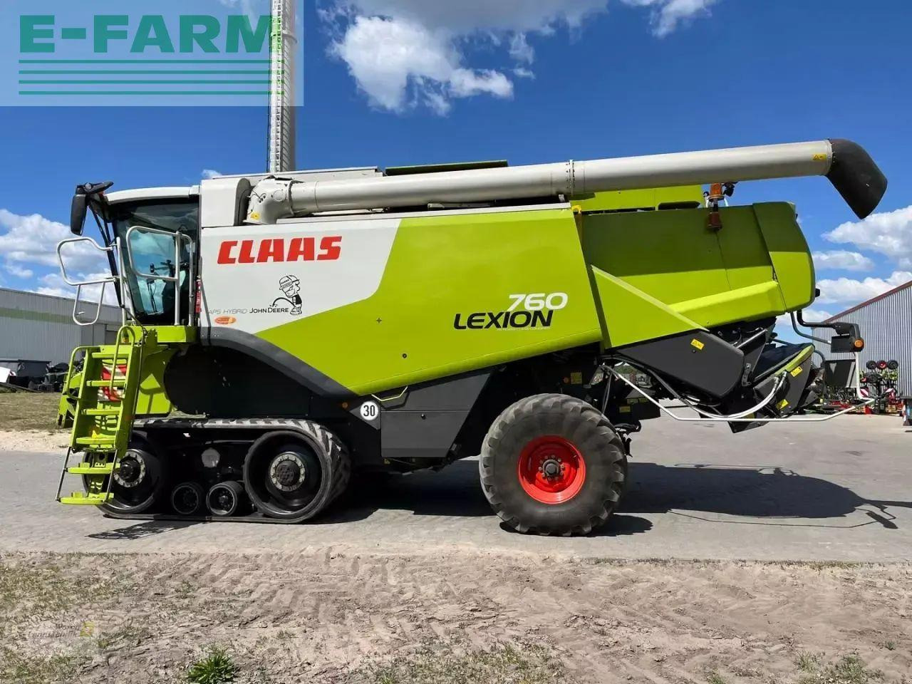 Combine harvester CLAAS lexion 760 terra trac: picture 8