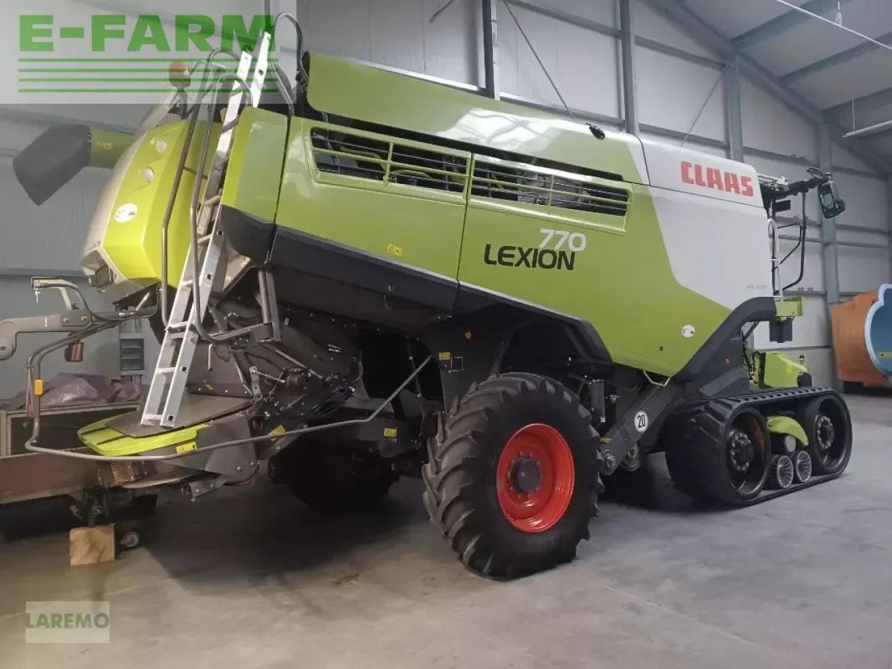 CLAAS lexion 770 tt terratrac + v1050 - Combine harvester: picture 2 CLAAS lexion 770 tt terratrac + v1050 - Combine harvester: picture 2