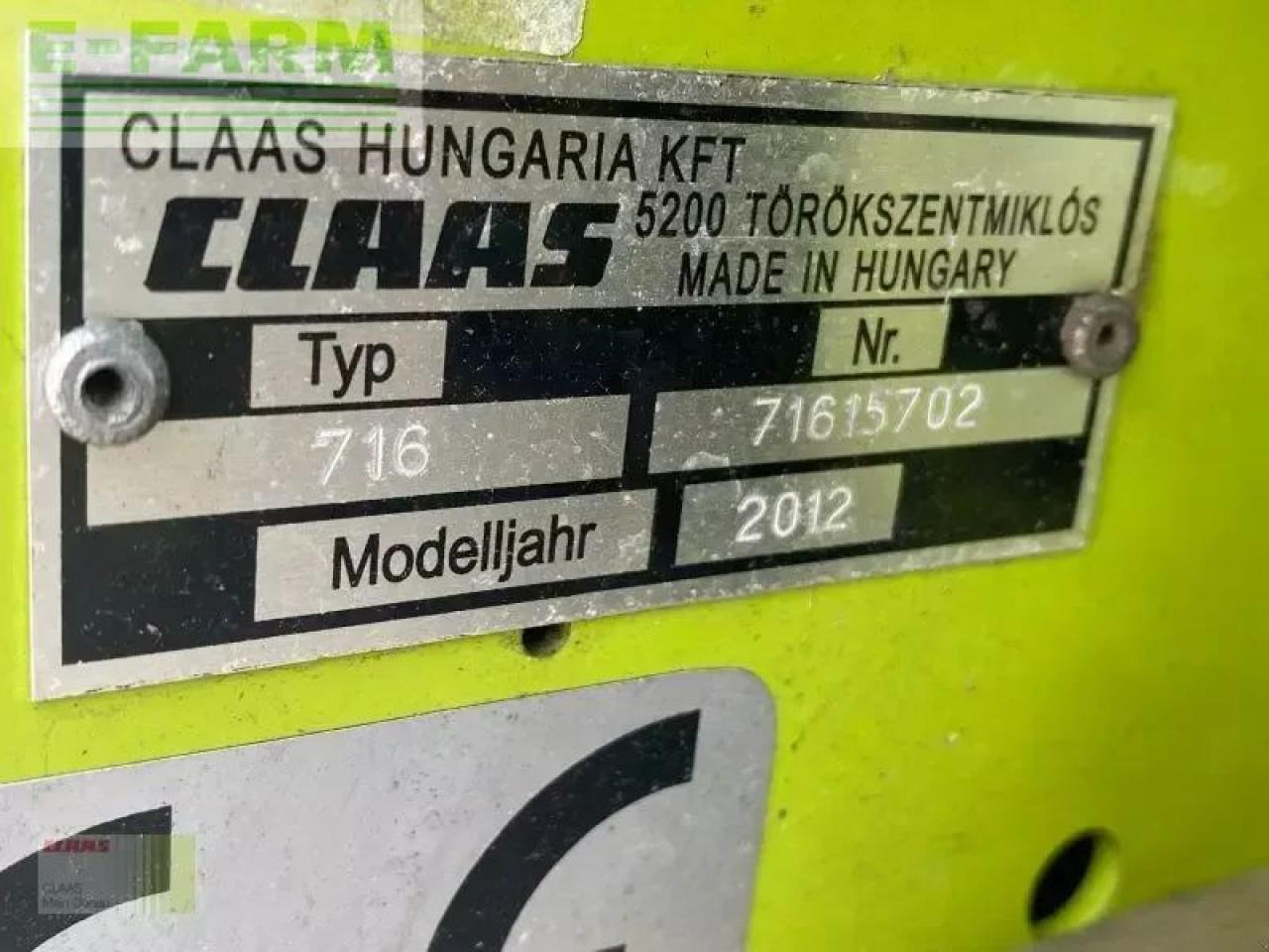 Combine harvester CLAAS tucano 420 m. vario 540 +tw: picture 21