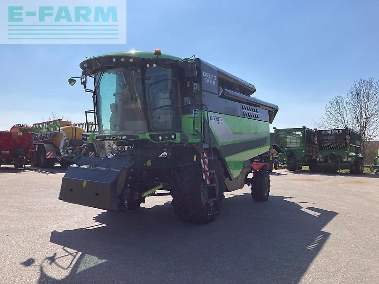 Deutz-Fahr c 6305 ts t5 - Combine harvester: picture 1 Deutz-Fahr c 6305 ts t5 - Combine harvester: picture 1